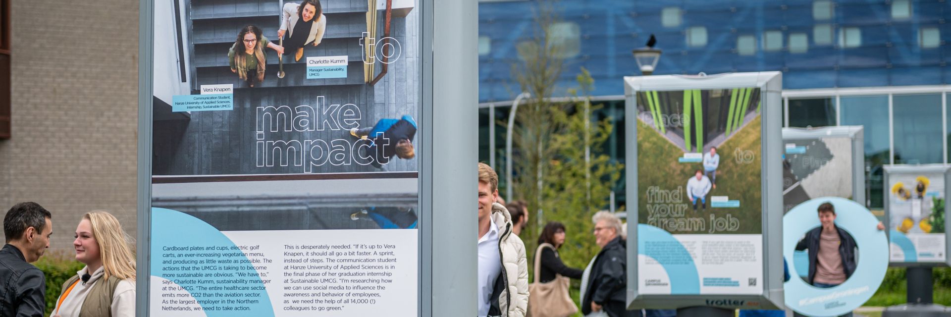 Exposition Campusbewoners in Beeld