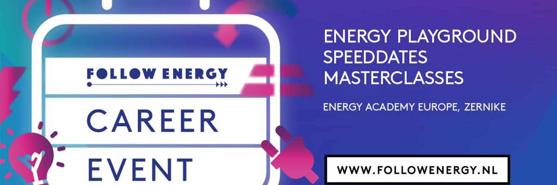 Follow Energy Career Event on 7 May