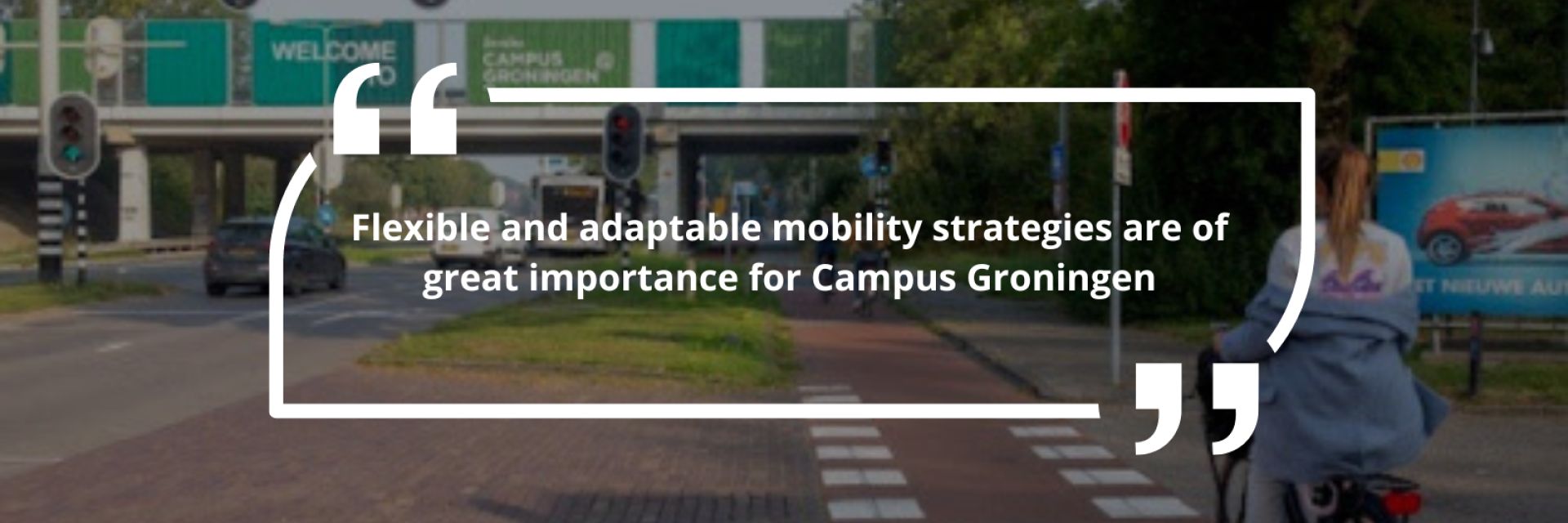 Mobility data on Campus Groningen: An intriguing tango of transportation modes