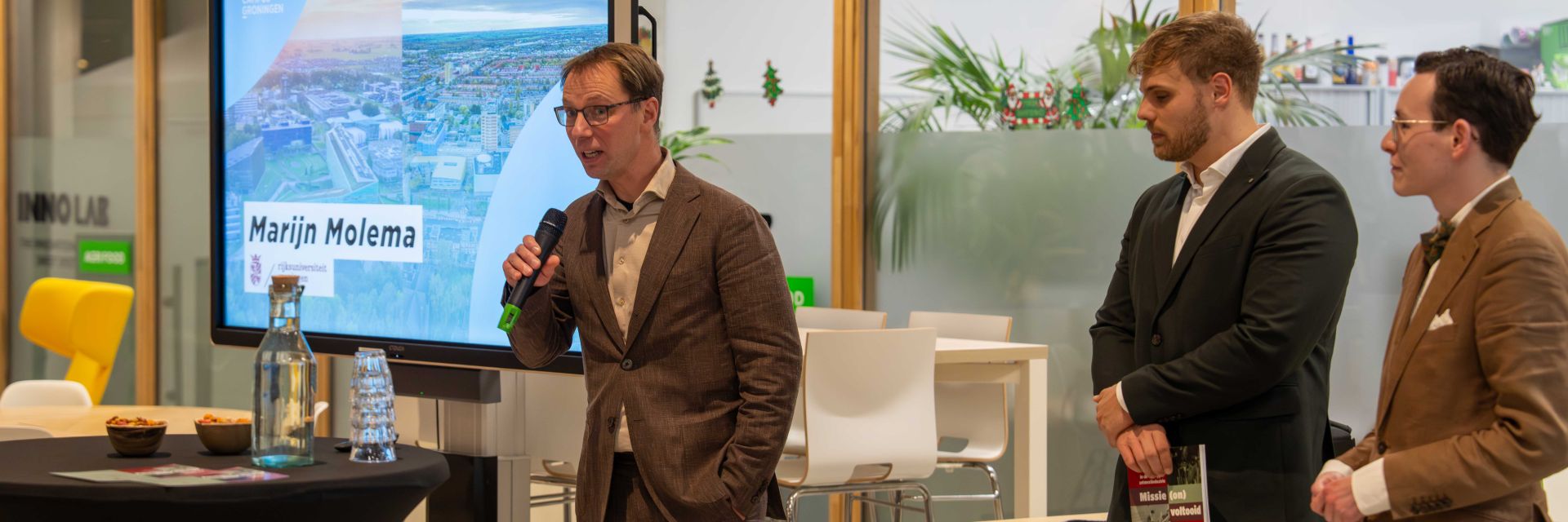 Groninger students bring 200 years of potato starch to life; book presentation during Campus Café