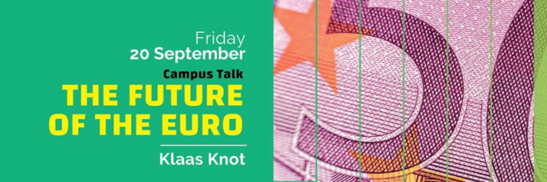 Campus Talk: The future of the euro