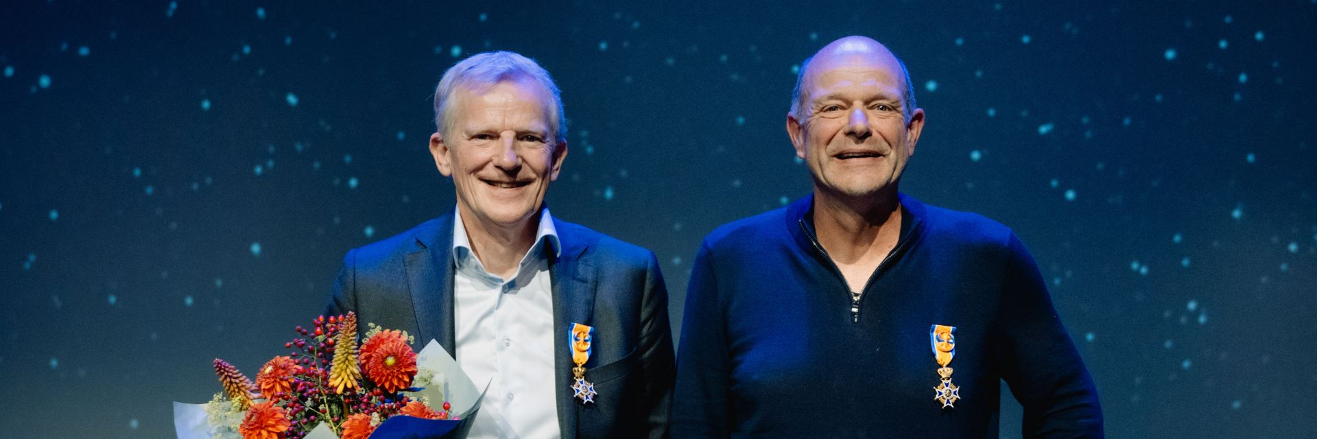 Royal recognition for Johannes Wolters and Ton Vries at the Life Science Conference: “Their dedication has shaped our sector”