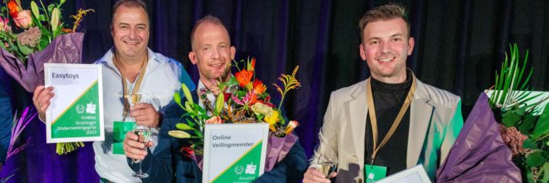Drie online giganten in de race voor Groninger Ondernemingsprijs 2023