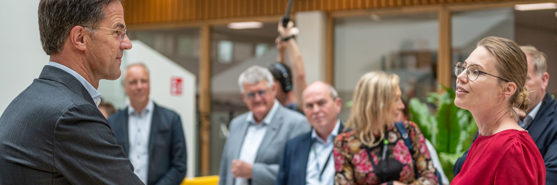 Innovation at Campus Groningen: Prime Minister Mark Rutte Discovers the Taste of Progress