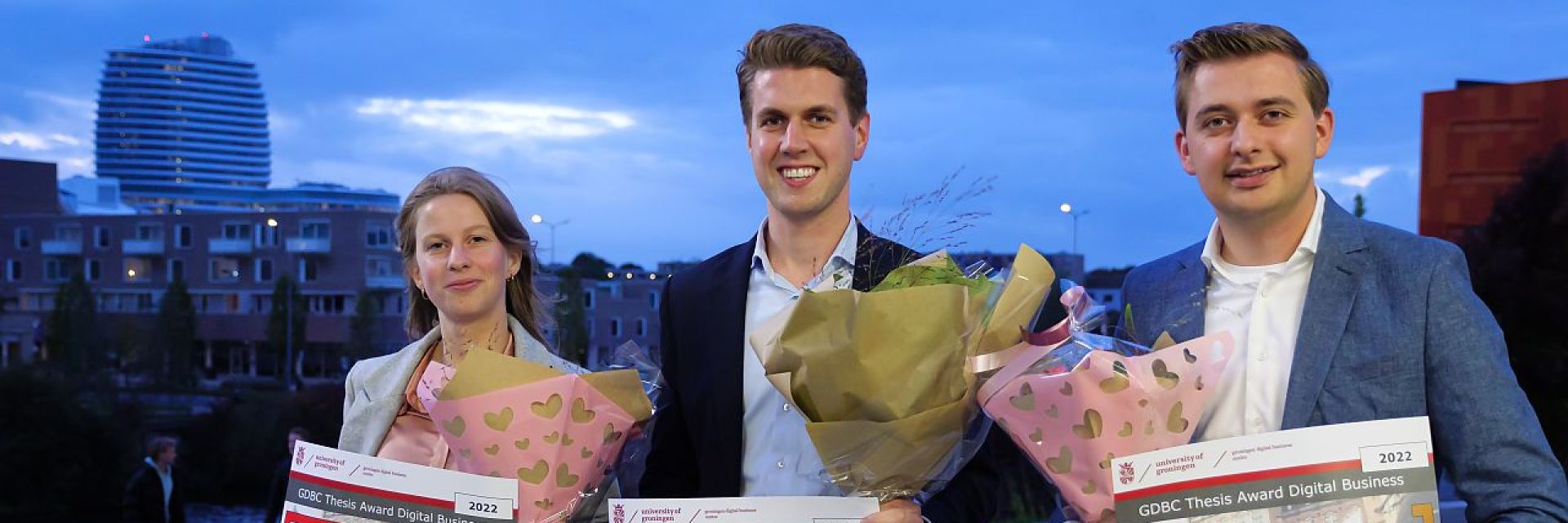 Students from Groningen win prizes with thesis on digital entrepreneurship