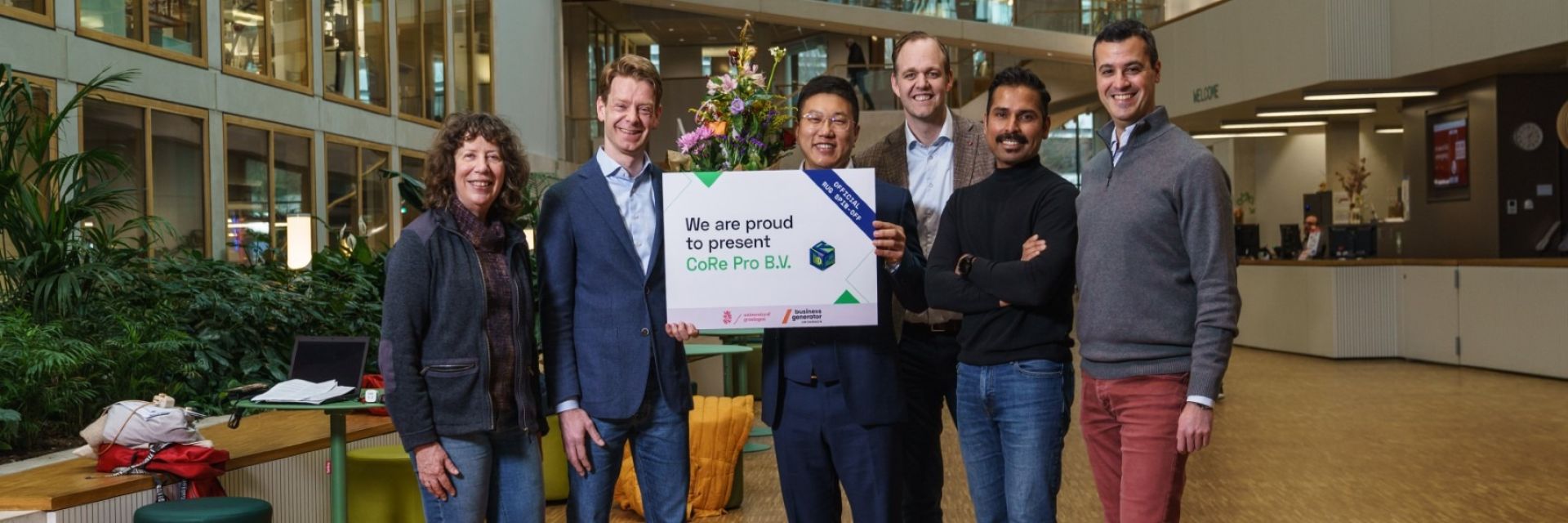 UG-spin-off CoRe Pro B.V. develops sustainable solutions to convert renewable materials