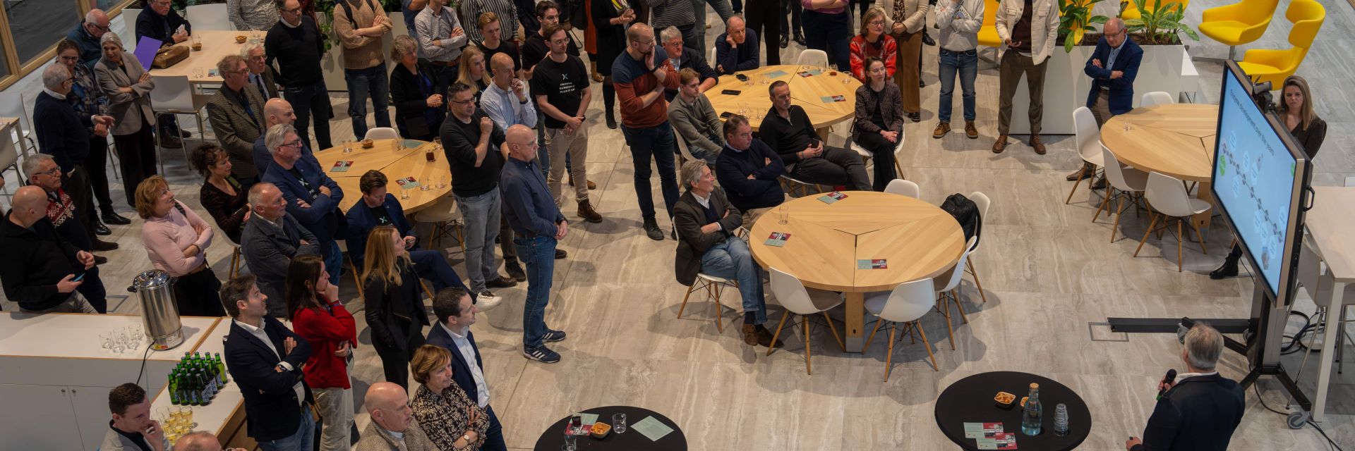 Campus Groningen celebrates growth and collaboration at Christmas gathering at the Avebe Innovation Center