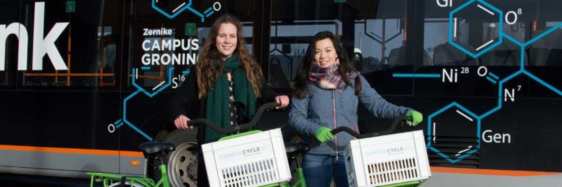 Campus Cycle now also available at Start-up City and Avebe