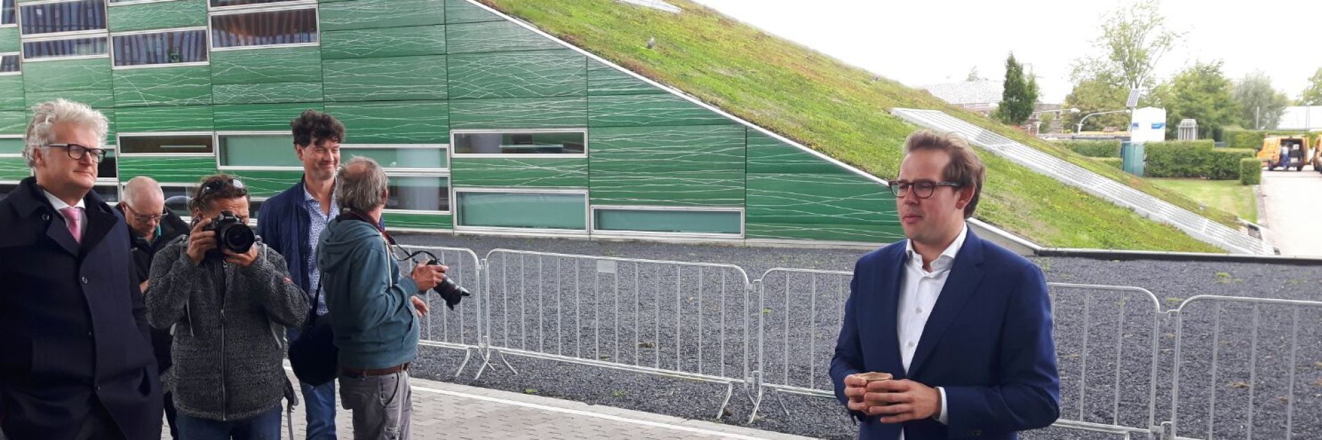 Opening cycle bridge Penningsdijk to Zernike Campus 