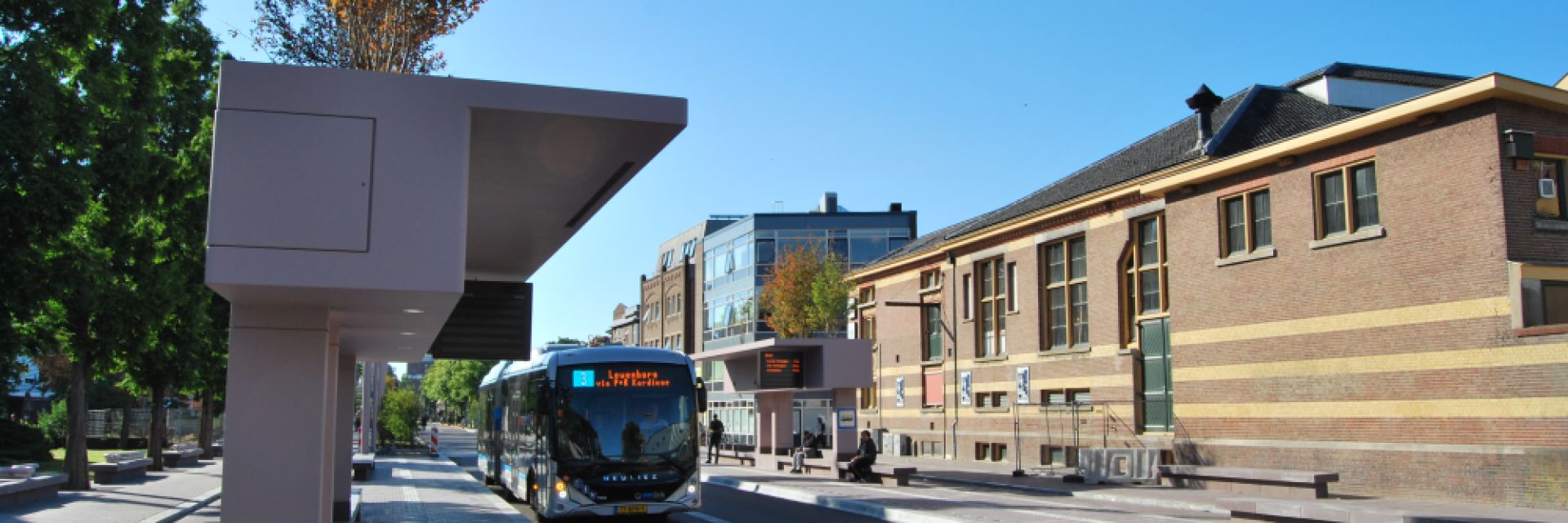 Bus junction UMCG North on Healthy Aging Campus ready