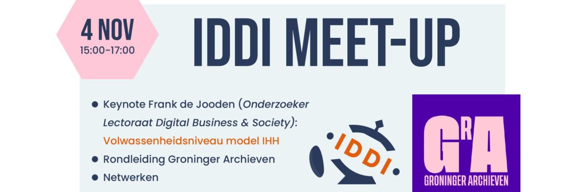 IDDI Meet-Up 4 november 2025