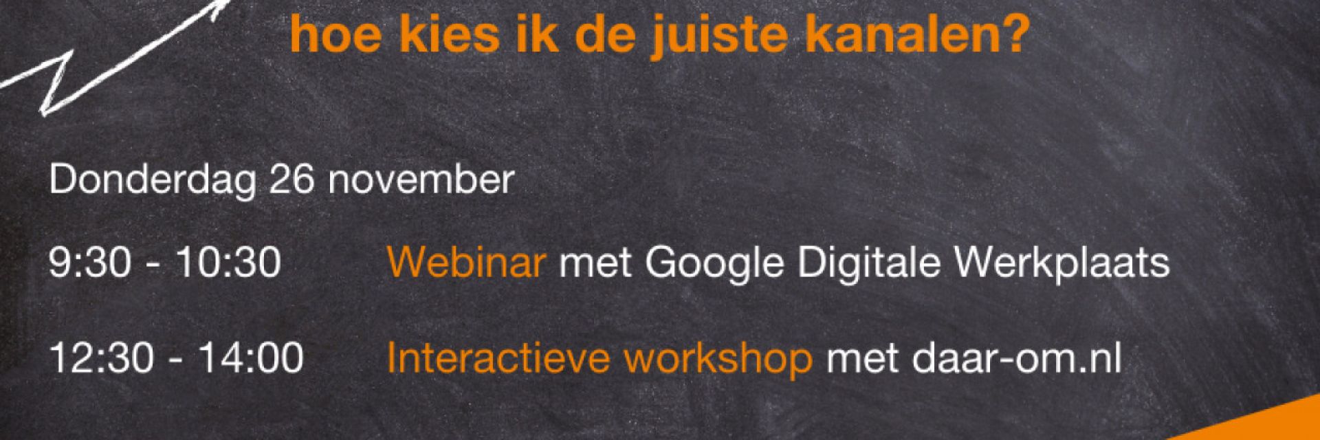 WOO Grow Session 1 Online marketing strategy: how do I choose the right channels?