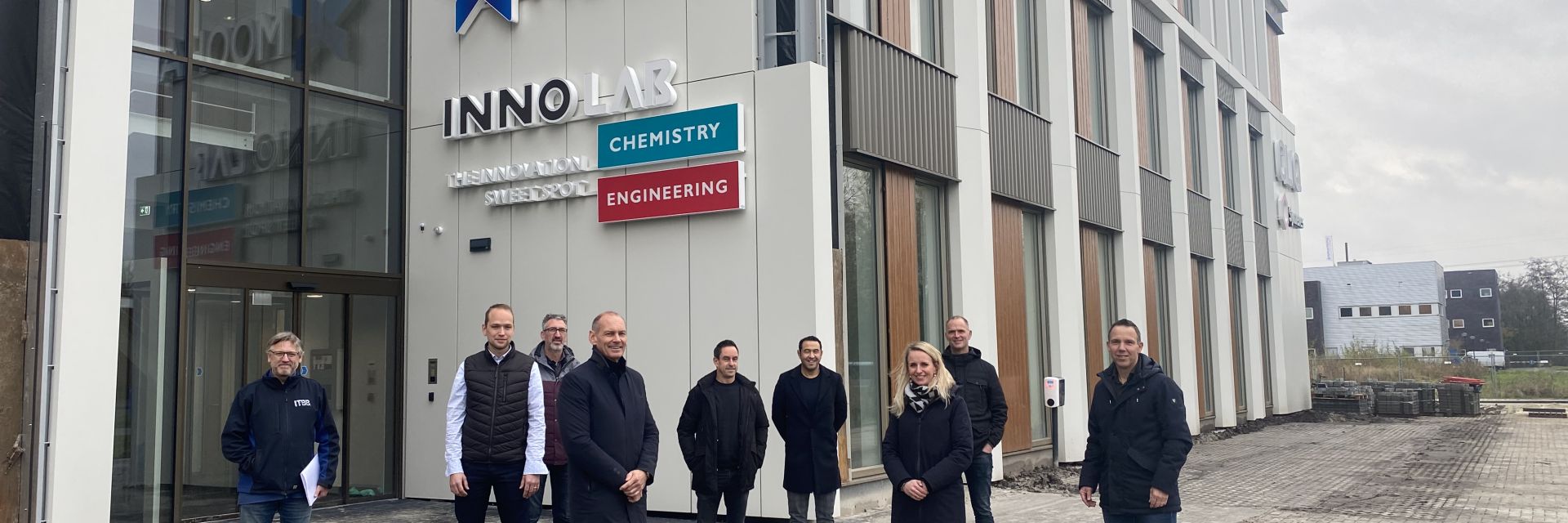 Delivery imposing and innovative building: Innovation Center Chemistry and Engineering 