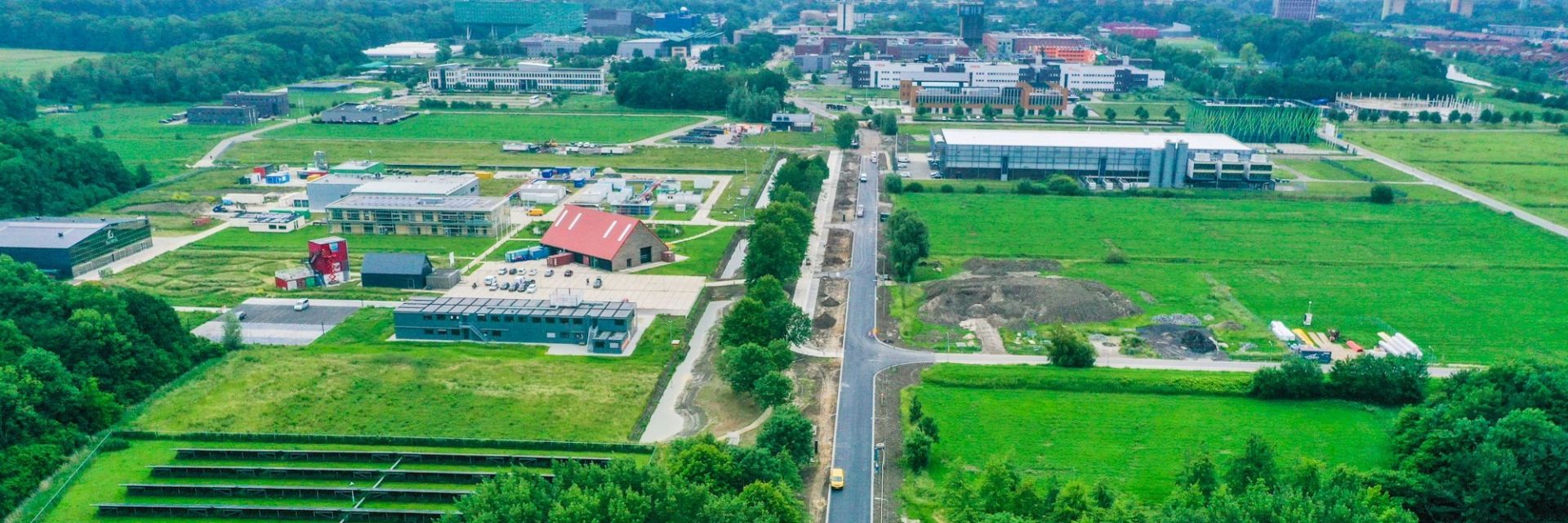 Temporary housing for international students on Zernike Campus