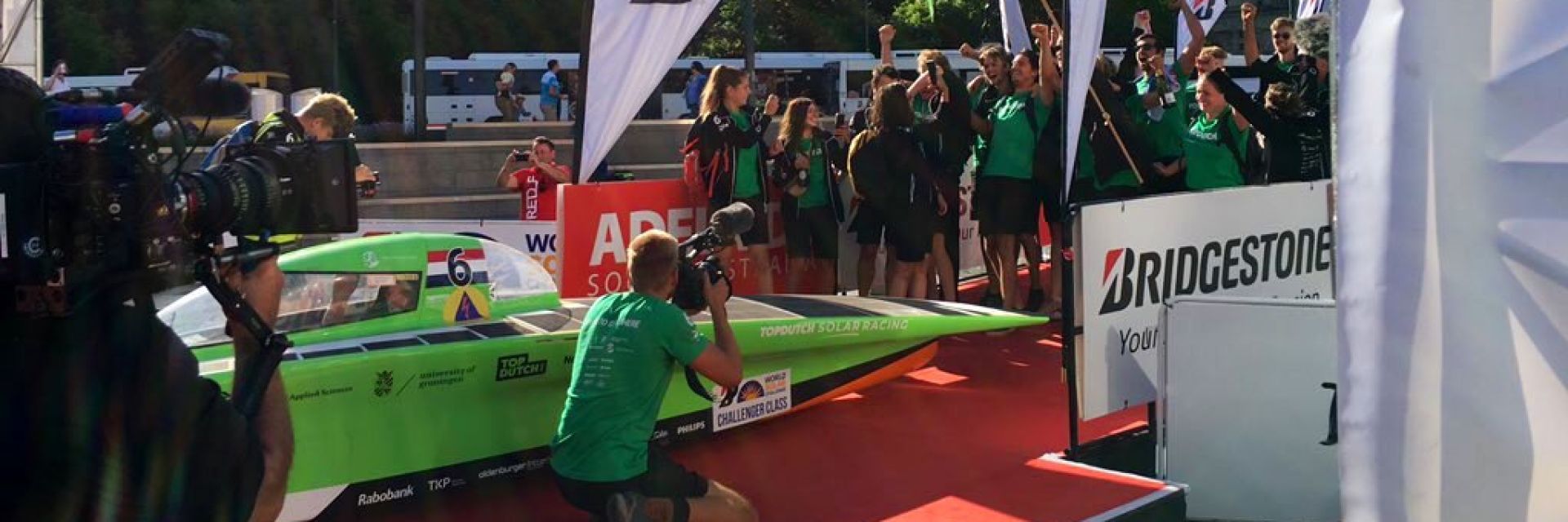Top Dutch Solar Team finishes in 4th place in solar race