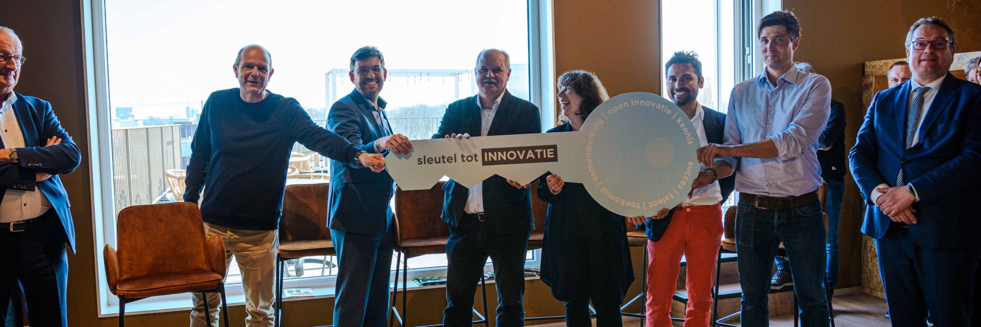 The opening of the Chemistry & Engineering Innovation Centre brings the key to open innovation