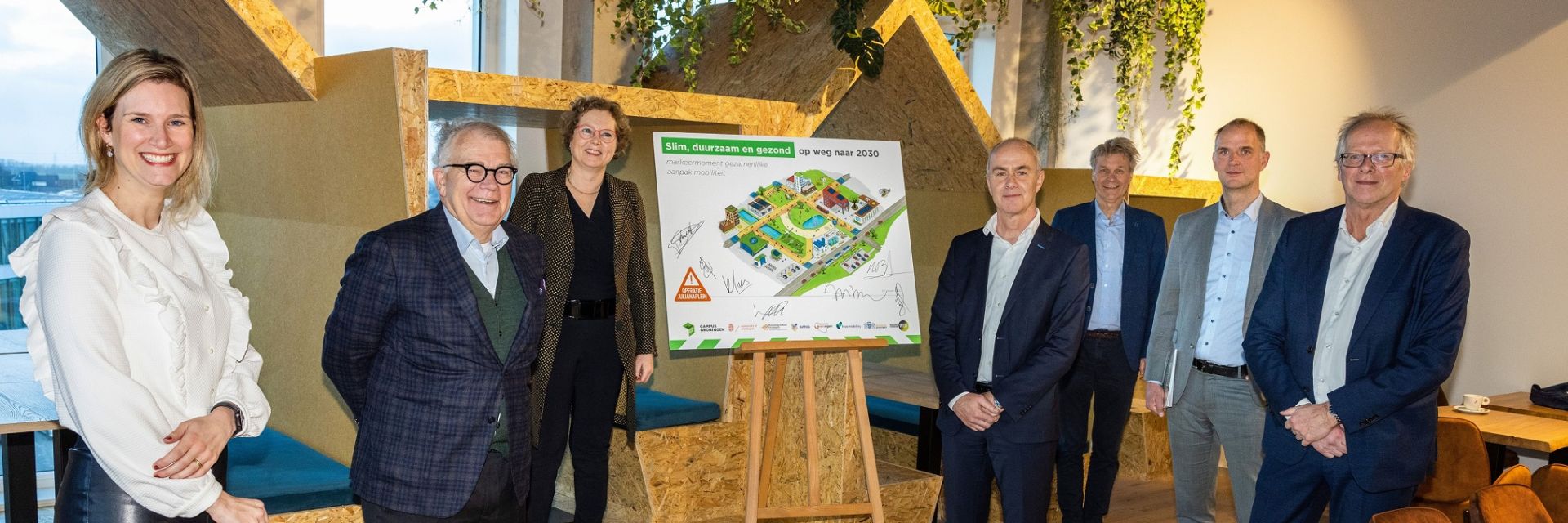 Campus Groningen and partners tackle mobility with Action Agenda Smart Mobility Campus 2022-2030