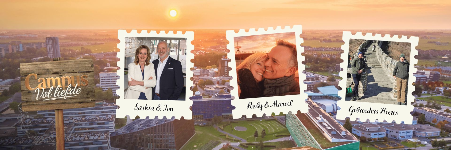 Three suprising love stories on Campus Groningen