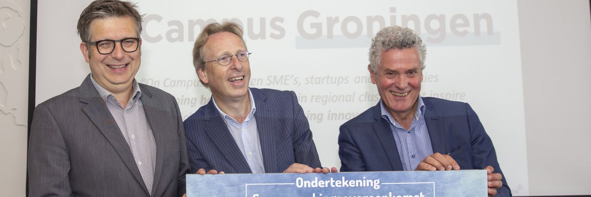 Partership agreement on Zernikelaan officially signed 