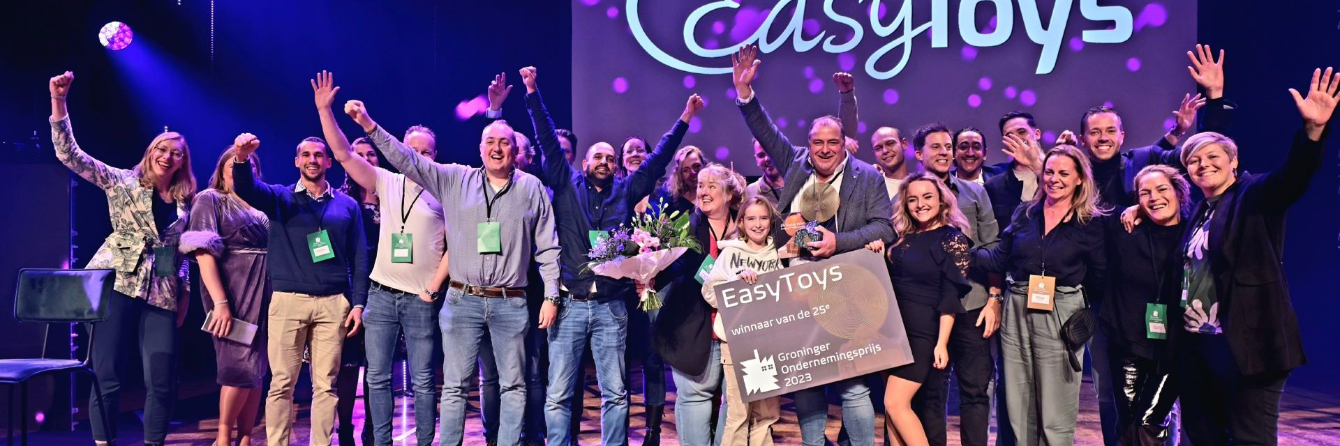 Easytoys wins Groninger Ondernemersprijs 2023
