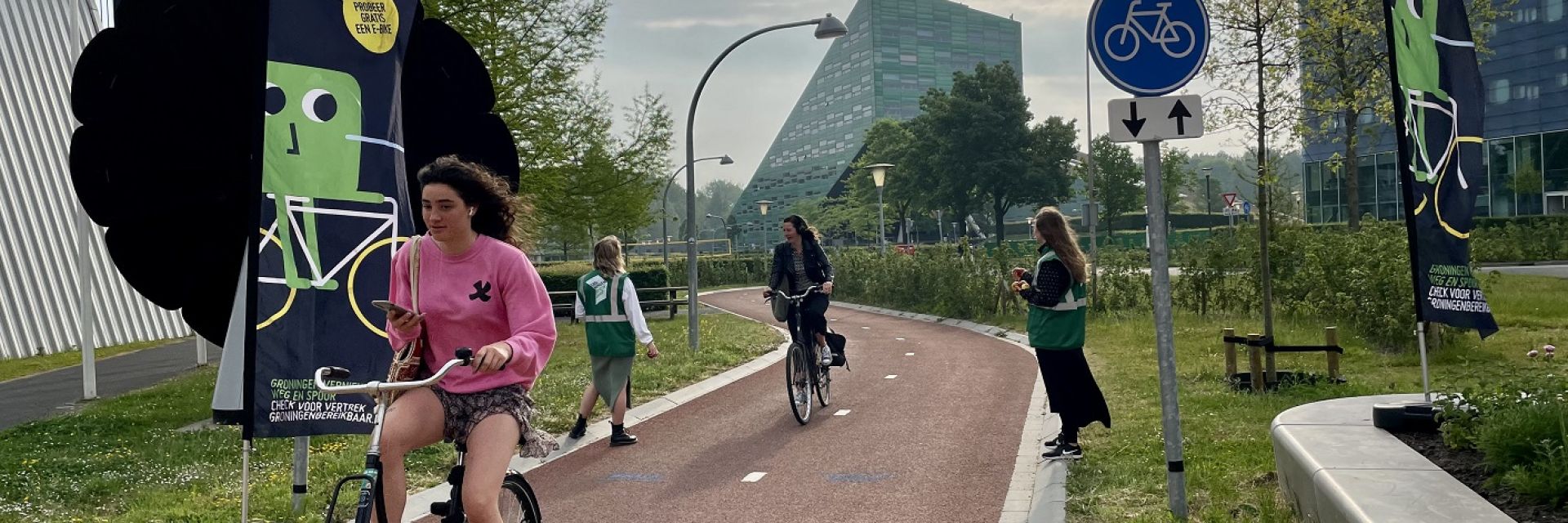 Traffic data on Campus Groningen: the modal split on Zernike Campus 