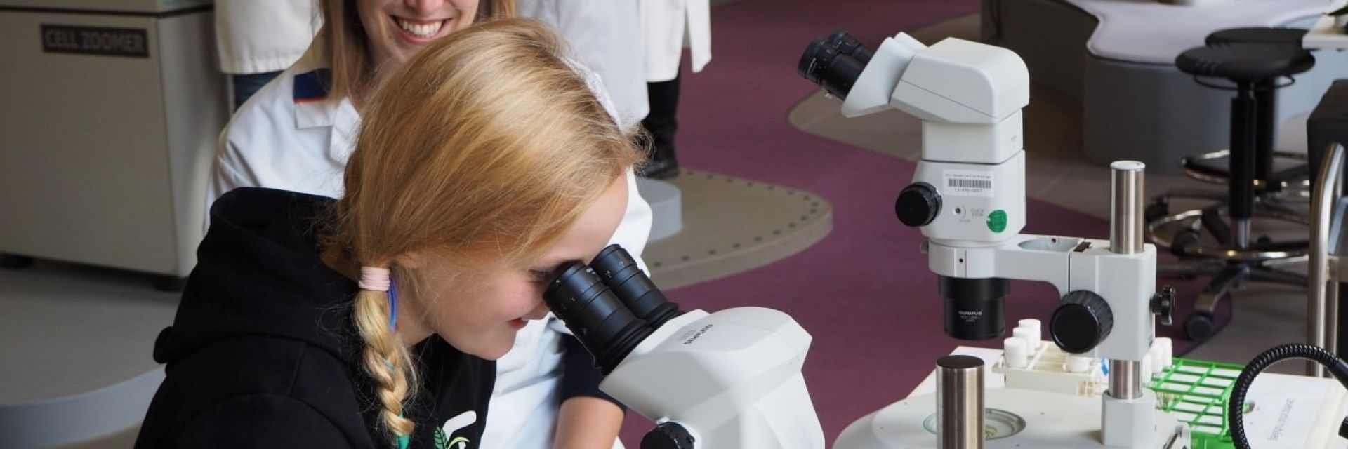 Public Visitors Day Microscopy