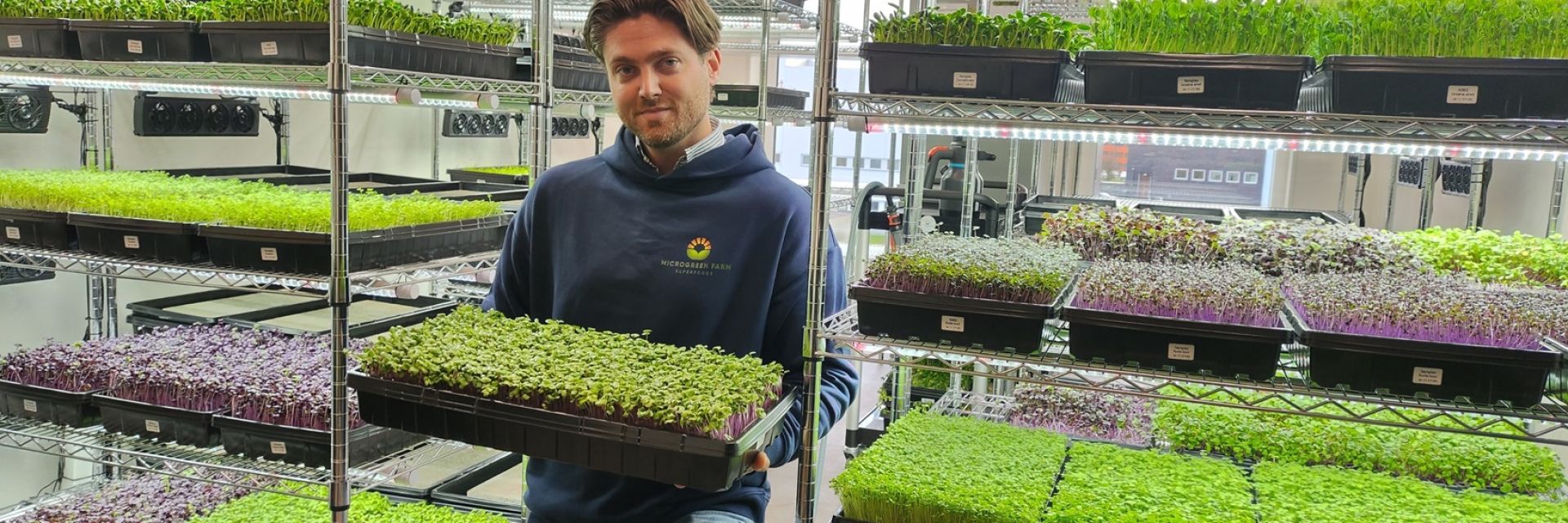 Microgreen Farm: Innovation in Vertical Farming thanks to the Mkb Feasibility Voucher