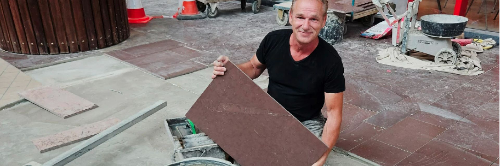 UMCG: New floor with ancient fossils