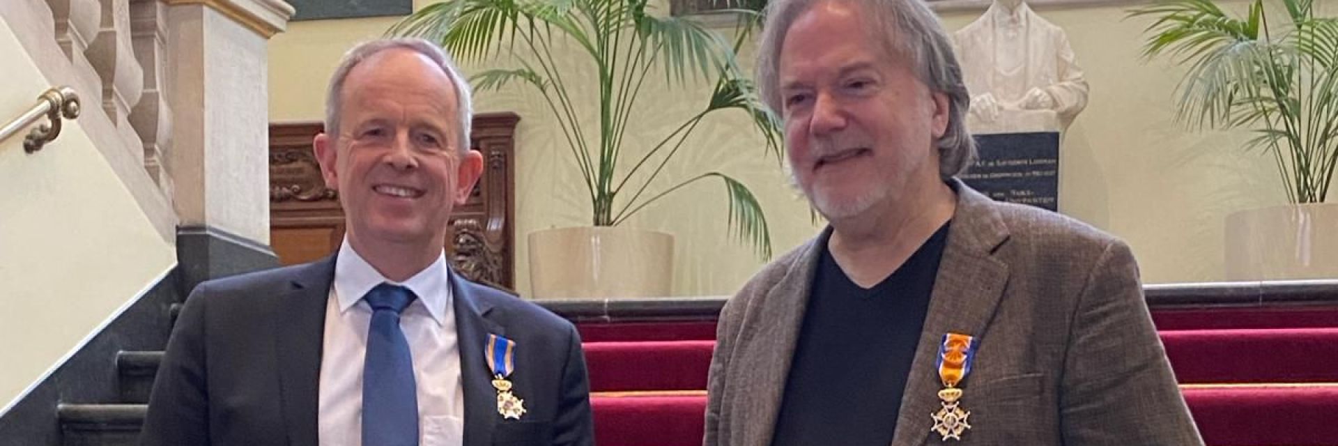 Royal honours for Gerard van den Berg and Erik Frijlink