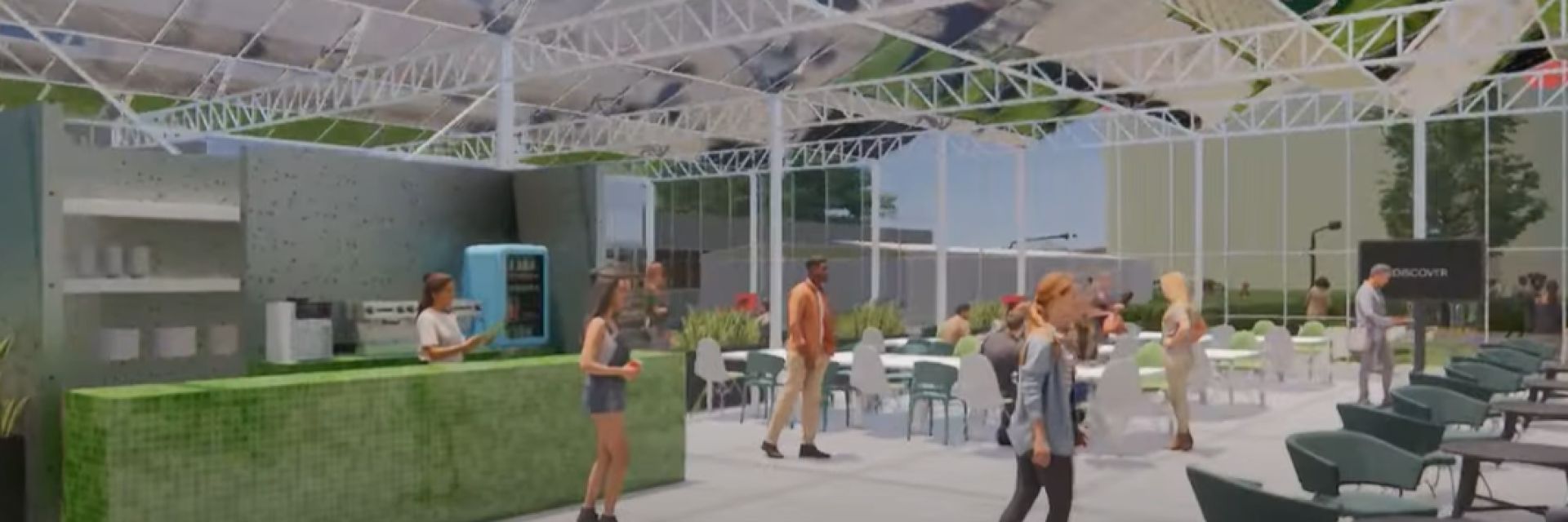 Even more space for meeting and relaxing: new pop-up lounge on Zernike Campus