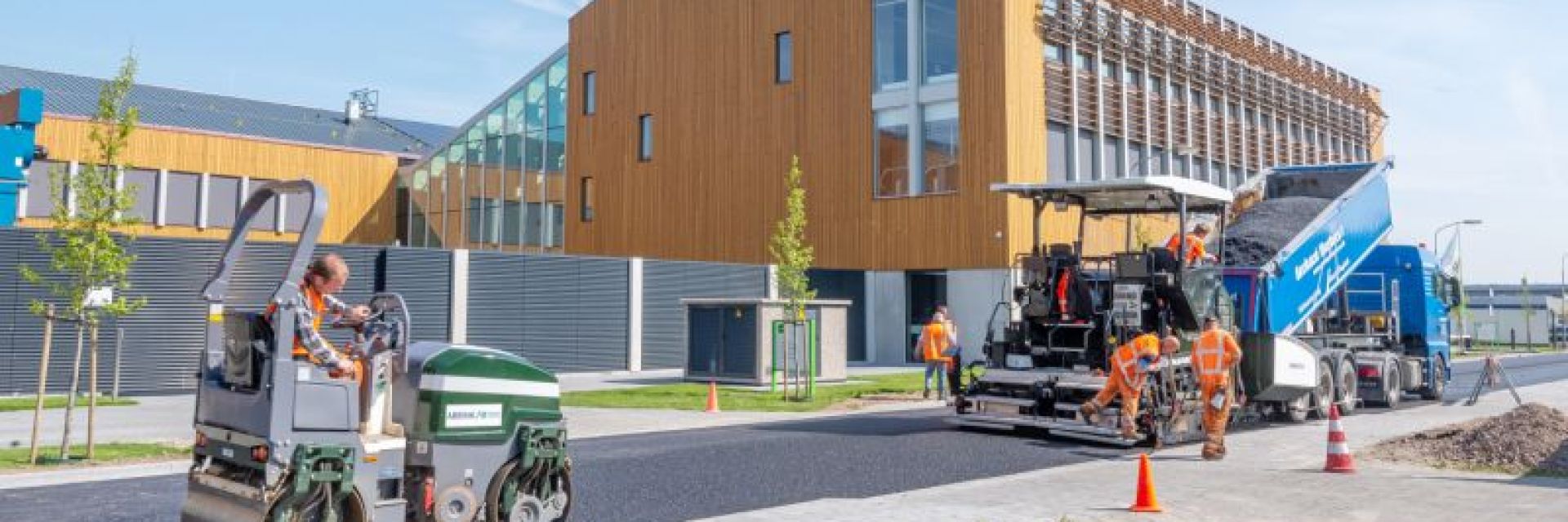 Primeur met ecofalt op Campus Groningen