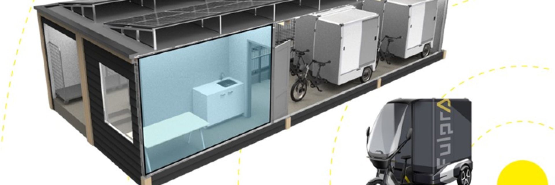 Citylogistic 2.0 is being tested at Zernike Campus Groningen and in Oldenburg