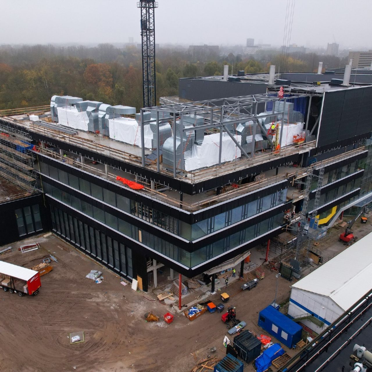 Highest point reached in Feringa Building phase 2