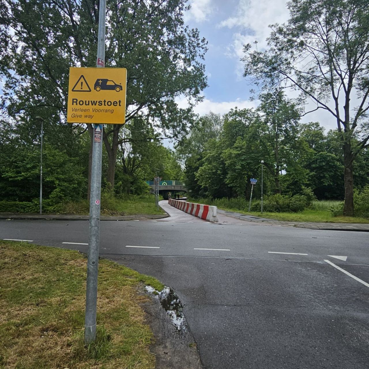 Cycling to Zernike? Watch out near Crematoriumlaan