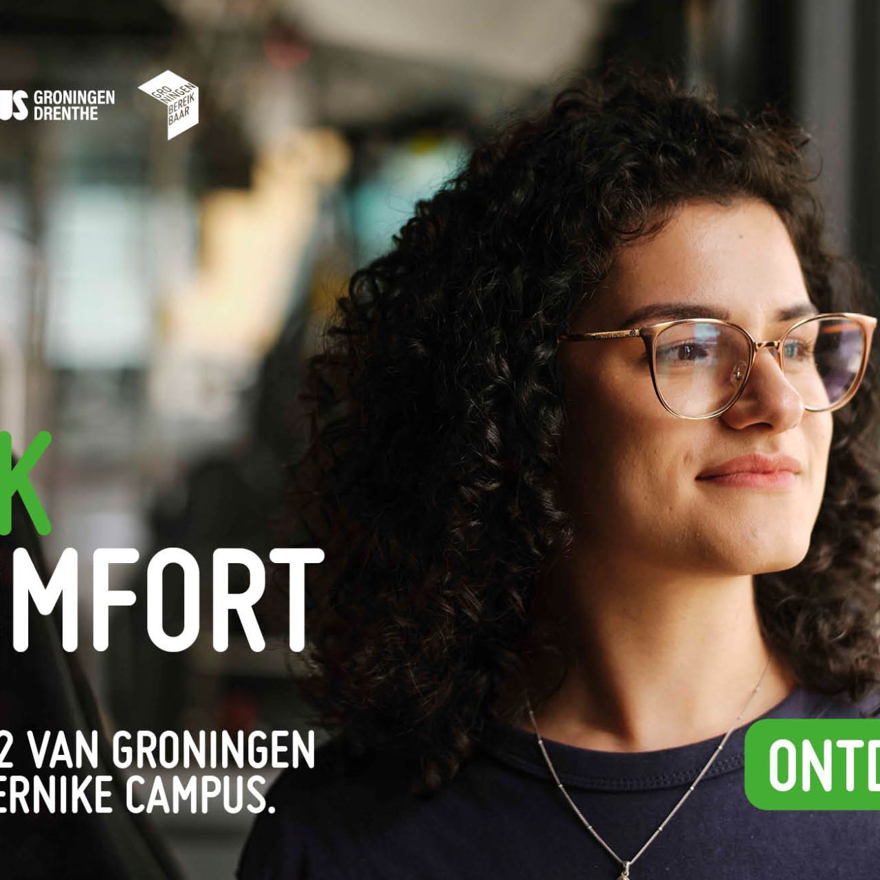 Too crowded on Q-link 15? Take the bus from Groningen North!