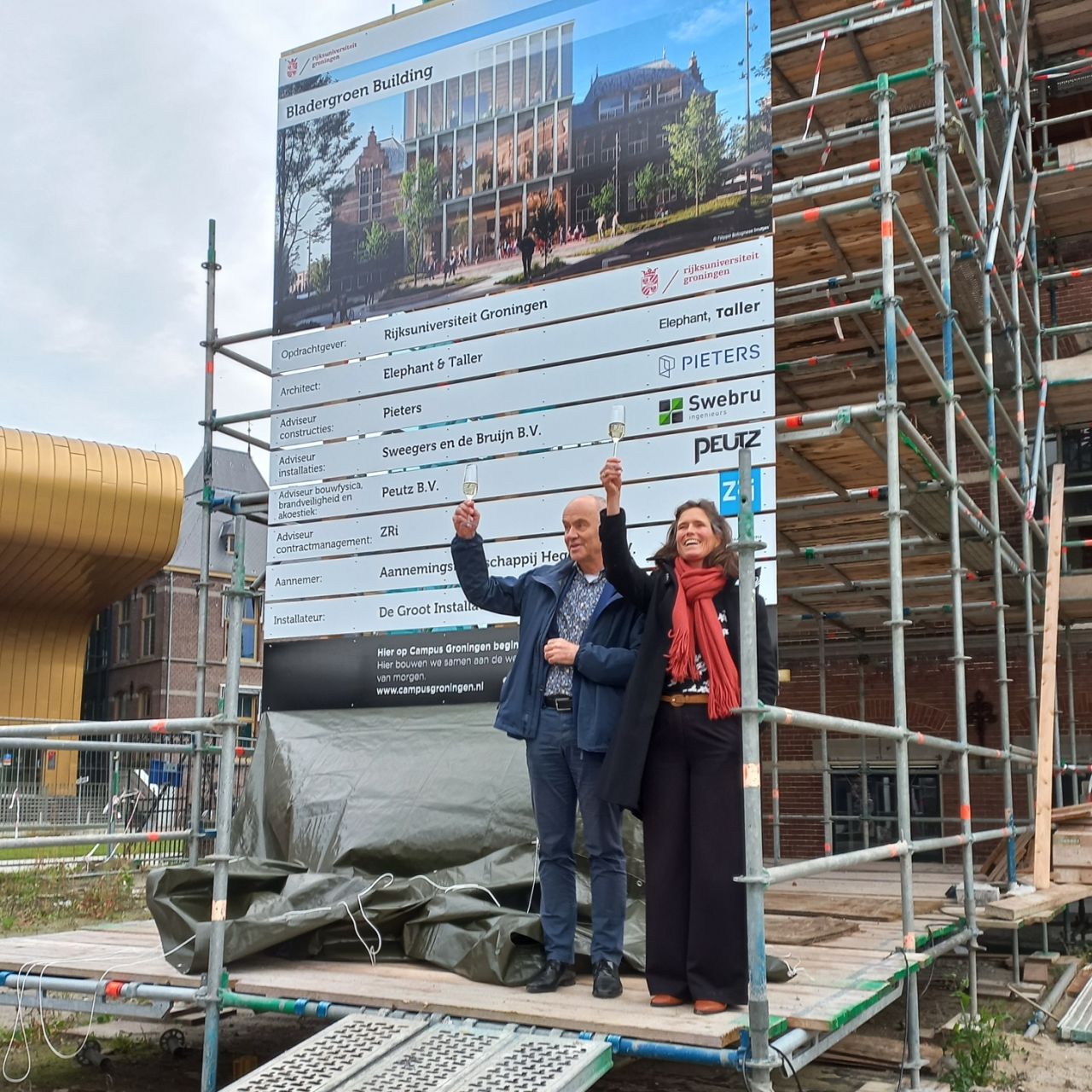 Bladergroen Building: the new name for University College Groningen’s home